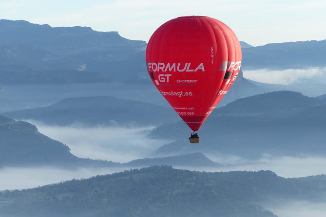 Pre-Pyrenees Balloon Flight with optional pick-up in Barcelona - Leaving Barcelona for the Pre-Pyrenees