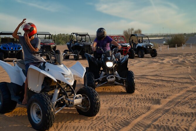 Premium Hot Air Balloon, Breakfast, Camel Ride, Quad Bike & More - Camel riding, quad biking, and horse riding