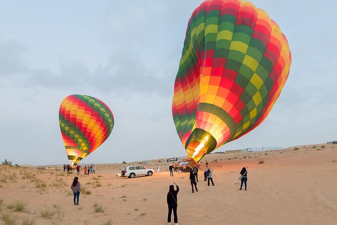 Premium Hot Air Balloon, Breakfast, Camel Ride, Quad Bike & More - Pickup at 3:30 am and the shape of the morning