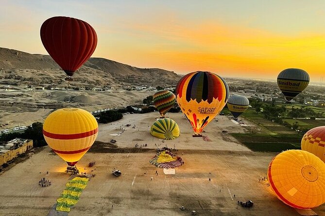 Private Full day tour to Luxor From Hurghada with hot air balloon - Hatshepsut’s temple beneath the cliffs