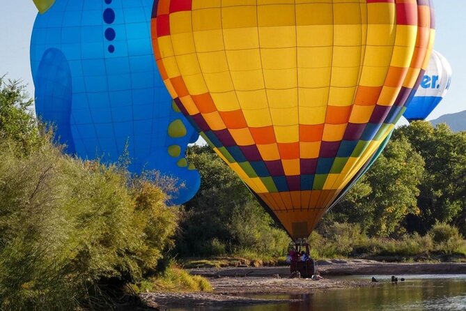 Private Hot Air Balloon Ride – Albuquerque, NM - Landing, transport, and the champagne toast