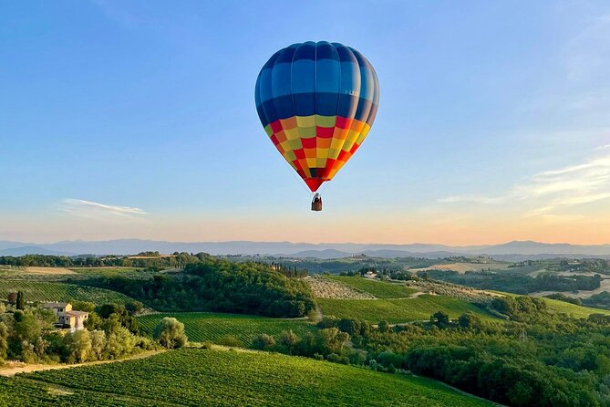 Private Hot Air Balloon ride in Tuscany countryside from Chianti - Meeting in Bargino, close to Florence