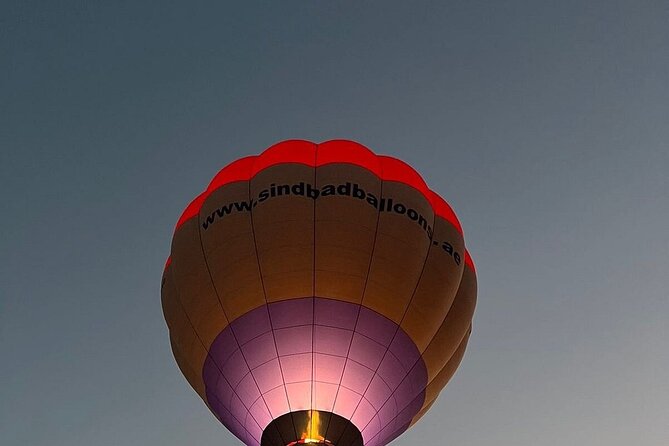 Private Hot Air Balloon Tour over the Dubai Desert - A 3:30 a.m. start sets the tone