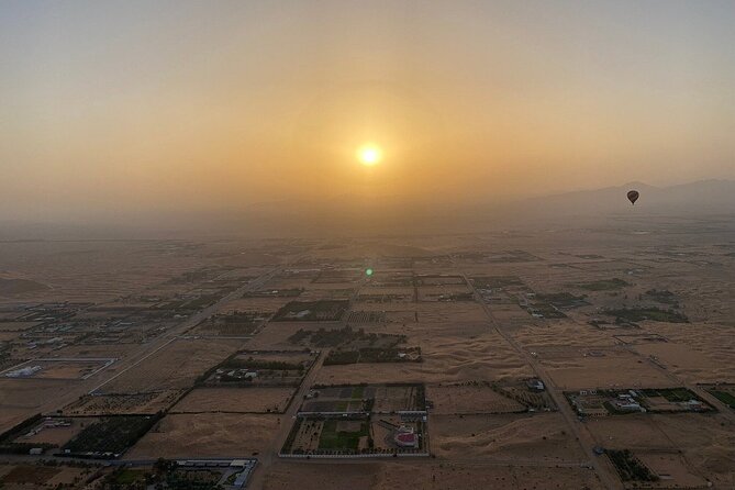 Private Hot Air Balloon Tour over the Dubai Desert - Coffee, tea, and the lift-off base camp