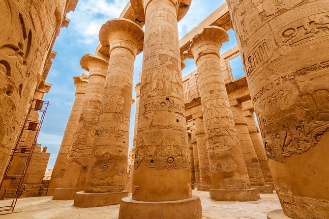 Private Tour to Luxor West and East Banks with Hot Air Balloon,Felucca and lunch - Luxor Temple brings the day into the city