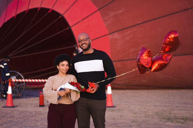 RAK Hot Air Balloon Flight - The Landing and Desert Refreshments