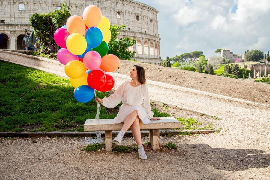 Rome: Professional Photoshoot With Balloons - FAQ