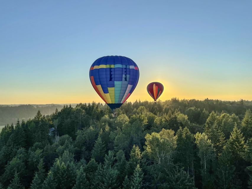 Seattle: Mt. Rainier Sunset Balloon Ride with Champagne - FAQ