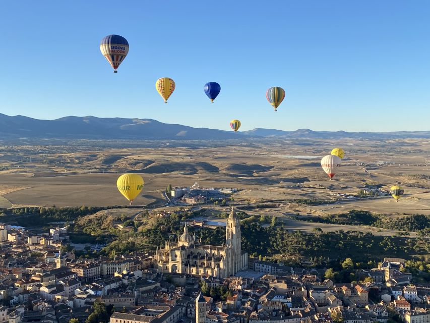 Segovia: Hot-Air Balloon Flight with Optional 3-Course Lunch - Why Segovia looks even better from a balloon