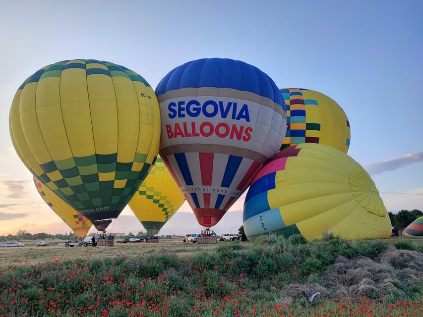 Segovia: Hot-Air Balloon Flight with Optional 3-Course Lunch - One hour above the aqueduct, cathedral, and Alcazar