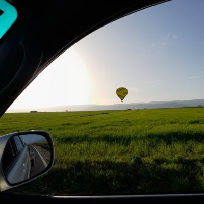 Hot Air Balloon Flight with Picnic and Cava