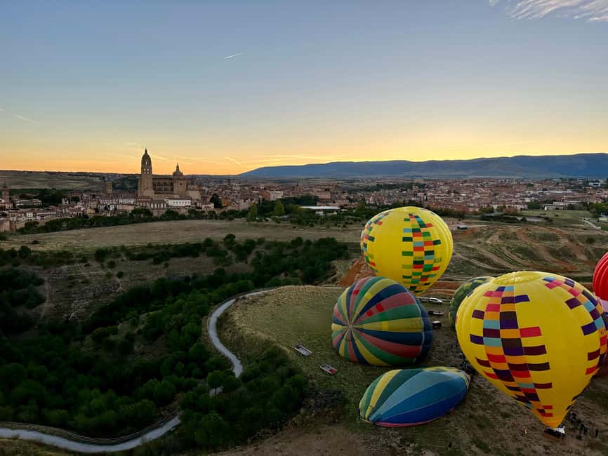 Segovia: Hot-air balloon ride with cava toast - Weather, cancellations, and planning your day