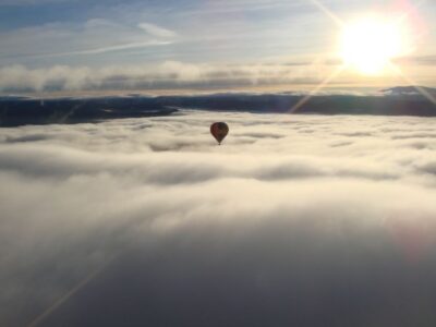 Private Balloon Ride for 2 with Cava and Breakfast