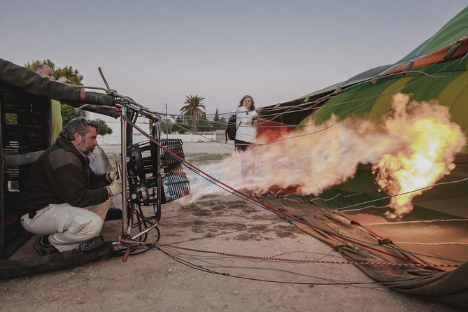 Sevilla Hot Air Balloon Rides - Reading the countryside from 1,500 feet