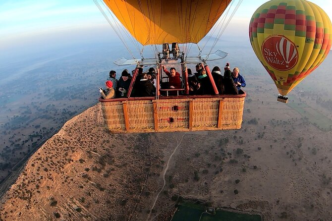 SkyWaltz Hot Air Balloon Safari - The Samode area gives the flight its character