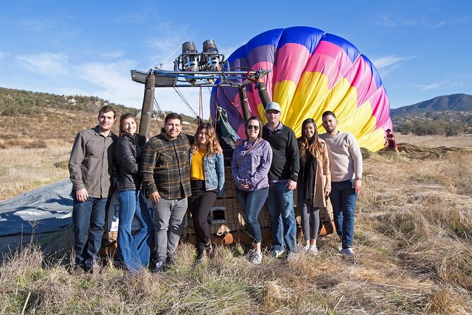 Skyward at Sunrise: A Premiere Temecula Balloon Adventure - Champagne, cider, and Vindemia Winery