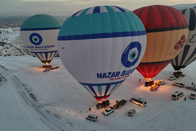 Sunrise Balloon Flight Cappadocia (Goreme) by Nazar Balloons - Champagne, snacks, and the flight certificate