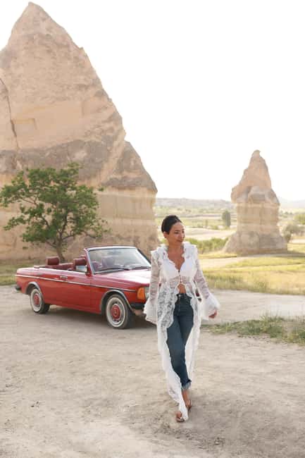 Sunrise Balloon Viewing with Classic Car –Magical Cappadocia - Love Valley is the main scenic stop