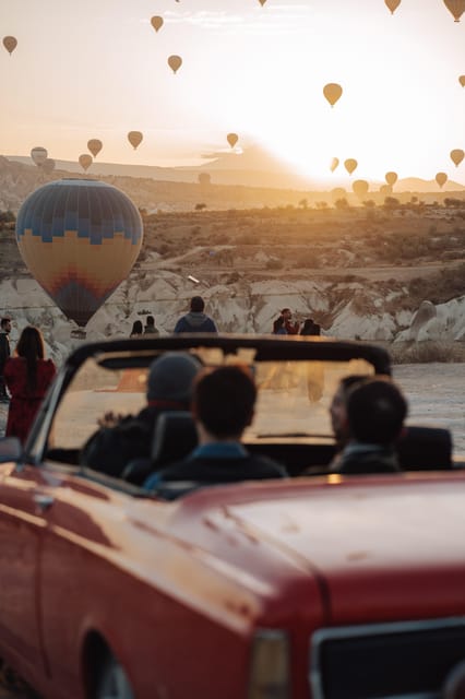 Sunrise Balloon Viewing with Classic Car –Magical Cappadocia - What the classic car adds, and what it does not