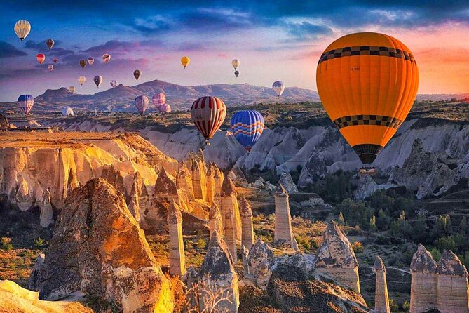 Sunrise Hot Air Balloon Flight in Cappadocia (Fairy Chimneys) - A landing toast, then breakfast time