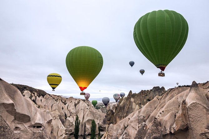 Sunrise Hot Air Balloon Flight Over Göreme & Fairy Chimneys - Flying over the fairy chimneys for about one hour