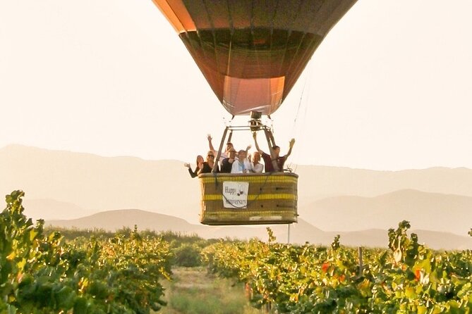 Sunrise Hot Air Balloon Flight over the Temecula Wine Country - The 8 to 16 person basket
