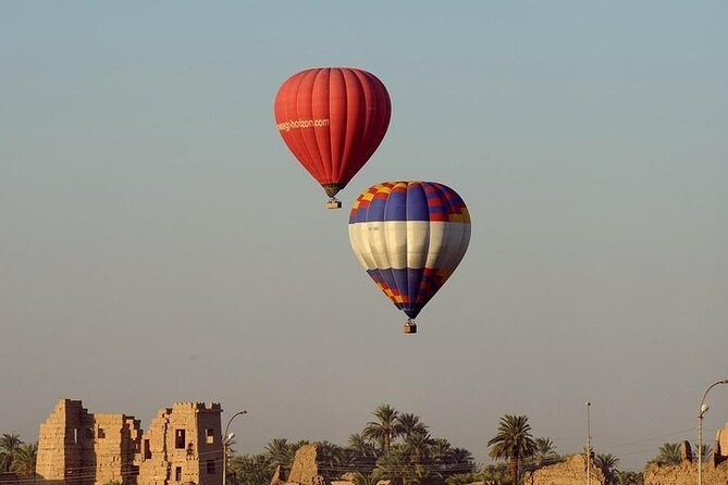 Sunrise Hot Air Balloon Ride in Luxor, Egypt - VIP - Watching Luxor wake from the west bank