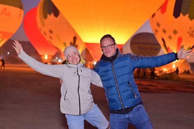Sunrise Hot Air Balloon Ride Over Luxor with Transfers - Landing, certificate, and return transfer