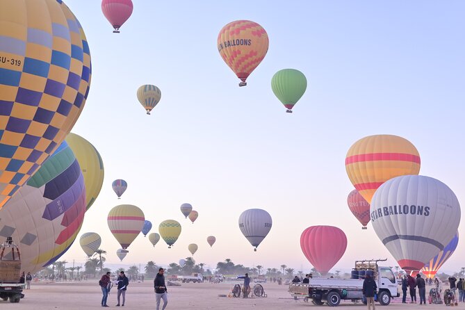 Sunrise Hot Air Balloon Ride Over Luxor with Transfers - A 45 to 60 minute sunrise flight