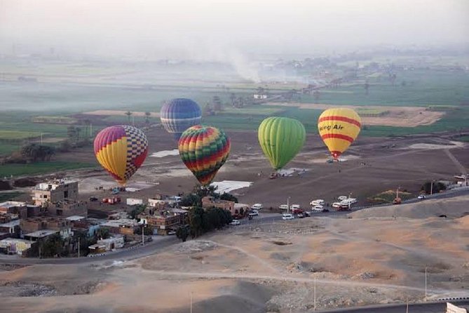 Sunrise Hot Air Balloon Ride with shopping tour - What you see during the one-hour flight