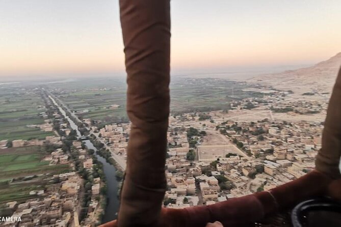 Sunrise Hot air balloon ride - The balloon flight over the West Bank