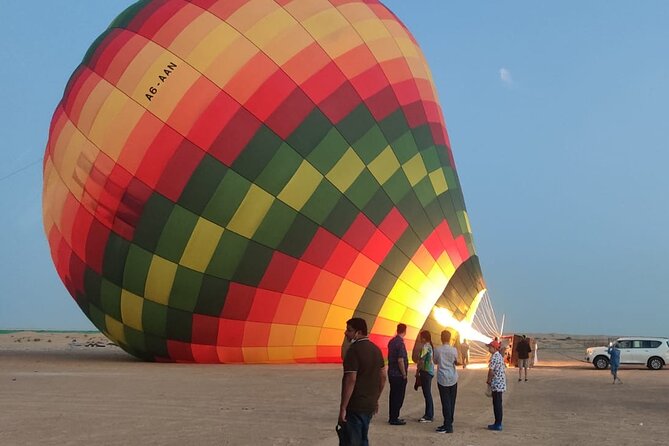 Sunrise Hot Air Balloon Tour over Dubai Desert - What is included, and what the price means