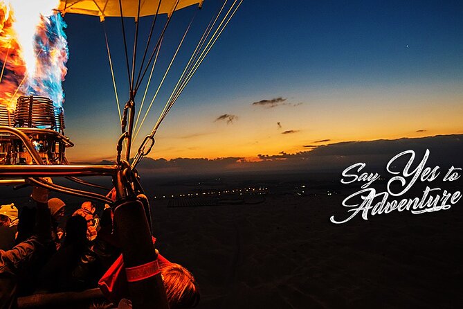 Sunrise Hot Air Balloon Tour over Dubai Desert - Crew service and what to expect from the operator