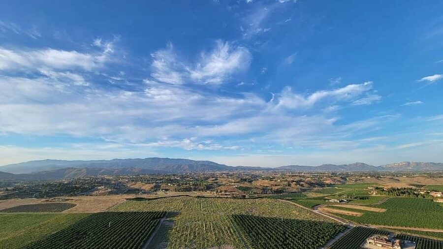 Temecula Morning Hot Air Balloon Ride with Champagne Toast - Meeting at Meadows Village before sunrise