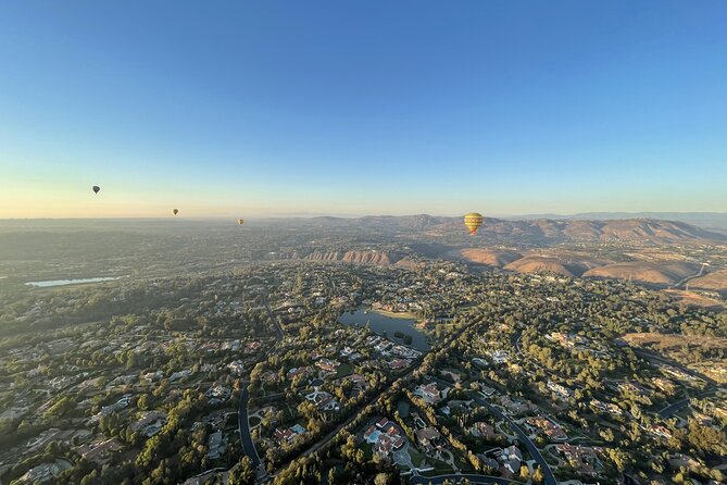 Temecula Shared Hot Air Balloon Flight - Meeting at Calle Contento before daylight
