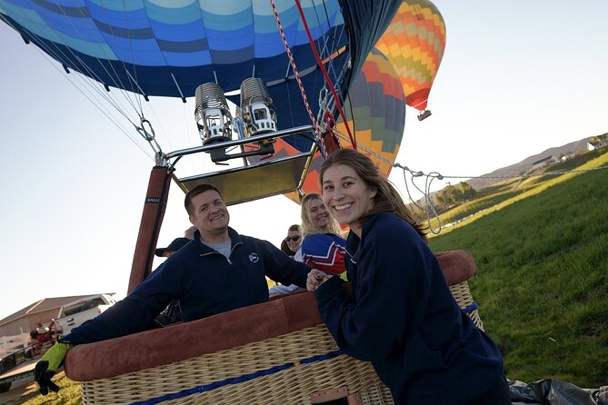Temecula Shared Hot Air Balloon Flight - Vineyards, wineries, and a higher view of Temecula