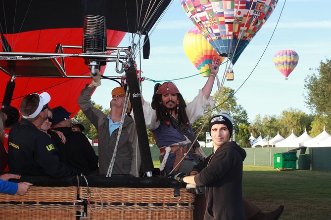 Temecula Shared Hot Air Balloon Ride - Takeoff, floating, and landing