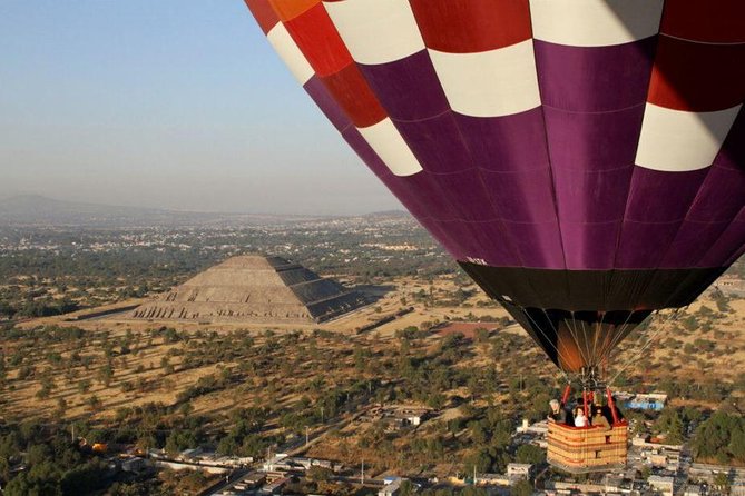 Teotihuacan Hot Air Balloon Ride with Optional Bike or Walking Tour - Walking through the archaeological zone