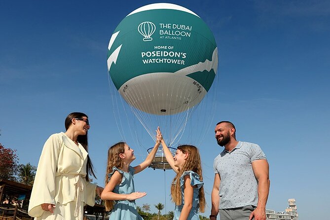 The Dubai Balloon at Atlantis Tickets with options - Why the Atlantis location helps