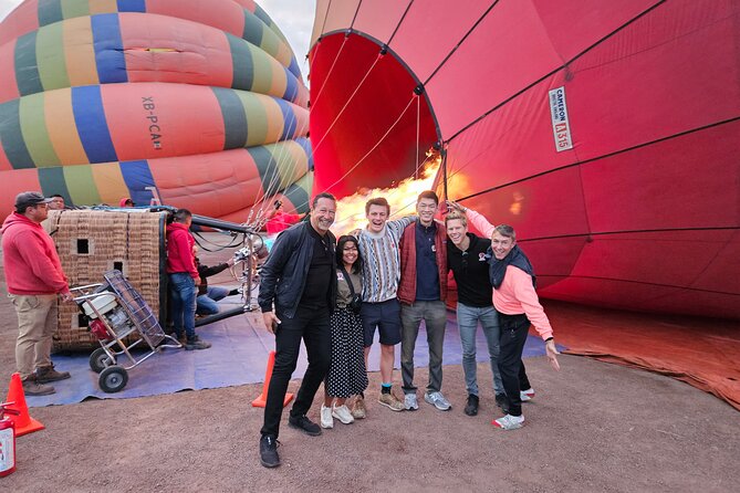 Unforgettable Hot Air Balloon Ride Over the City of the Gods - Sunrise, Pyramids, and the Town Below