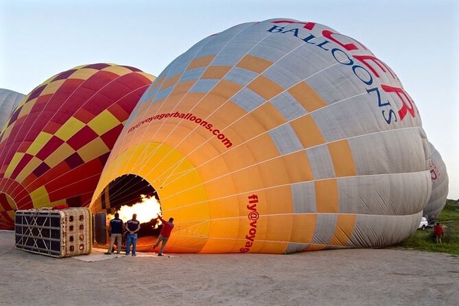 Unique Cappadocia Hot Air Balloon Flight on Goreme Valley - Göreme from above, with the town spread below