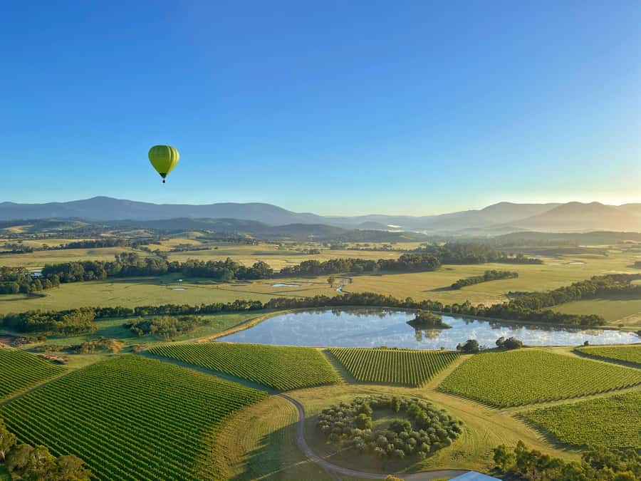 Yarra Valley: Hot Air Balloon with Breakfast & CBD Transfers - Key points before you book